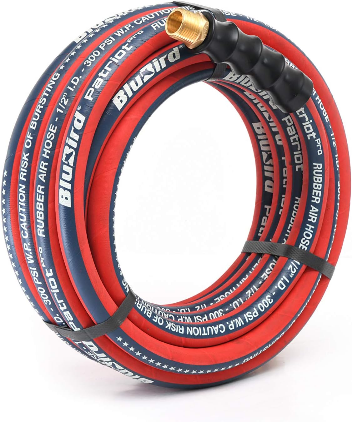 BluBird BLBPP1225 0.5 in. x 25 ft. Patriot Pro Air Hose - 300 PSI