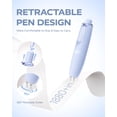 thumbnail image 2 of Four Candies 6MM Retractable White Correction Tape, 4PCS White Smooth Pull Out Correction Tape with 4 Extra Refills,Tear-Resistant Tape Pen & Quick Drying (Blue), 2 of 7