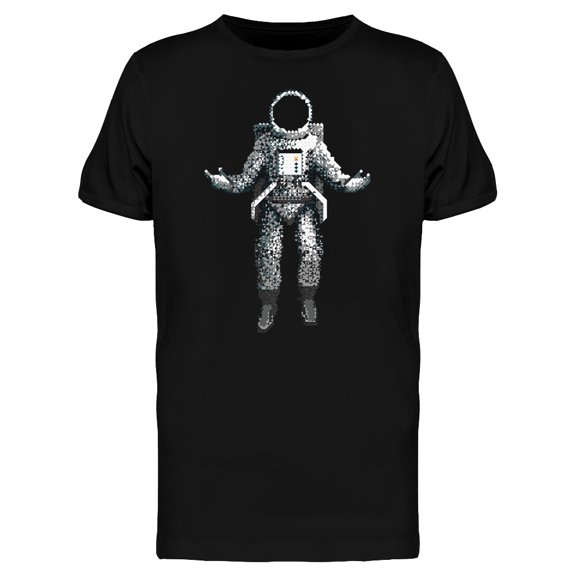 Astronaut In Zero Gravity In Space (),  T-Shirt Men -Image by Shutterstock, Male XX-Large