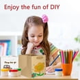 thumbnail image 3 of IN-JOOYAA Square Gift Bags Small Kraft Paper Gift Bags with Handles 10 Pcs (Kraft Brown, 6 x 6 x 6 in), 3 of 5