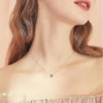 thumbnail image 3 of Gargantilla con letra N inicial para mujer CHAO Plata de ley 925/chapado en oro joyería con nombre y monograma, 3 of 5