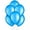 Turquoise, variant on Exquisite 12" Turquoise Bulk Pack Latex Balloons | 72 Count