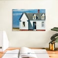 thumbnail image 3 of Elephant Stock High Noon 1949 Wall Art - Horizontal Canvas Wall Art - Living Room Wall Decor - Architecture Canvas - Red And Blue Decor By Edward Hopper - 12" x 8", 3 of 8