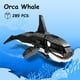 thumbnail image 2 of Bloques de construcción KAZI Orca Toys Deep Sea Creatures desde hace más de 8 años, 2 of 6