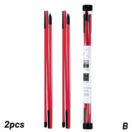 BESTSKY 2026 New 48'' Golf Alignment Sticks Rod Pole Full Swing Training Setting Practice for Golf, Practice, Training, Swing
