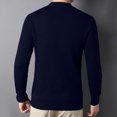 thumbnail image 4 of Men's Mock Neck Pullover Sweater Long Sleeve Slim Fit Solid Color Knit Top, 4 of 5