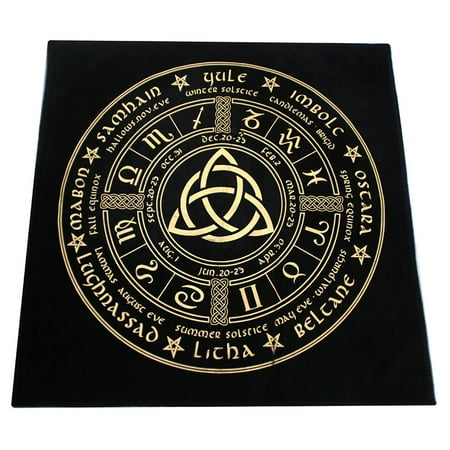 

Square Tablecloth Table Cloth 20x20in Astrology Spiritual Home Decor Blanket for Playing Cards Games Board Games Supplies style 1