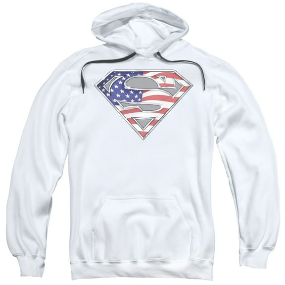 Superman - All American Shield - Pull-Over Hoodie - XXX-Large