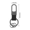 thumbnail image 2 of RUNROTOO Mens Key Holder Keychain Alloy Multi as Car Accessory 1Set, 2 of 8