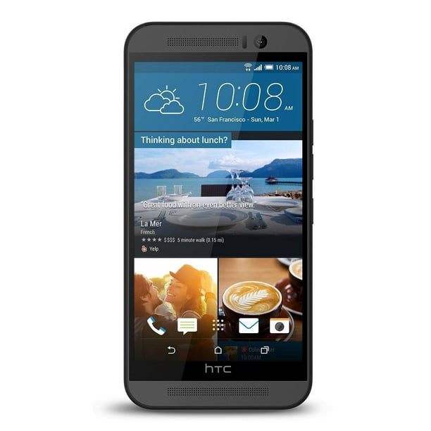 dilemma ontwerp Fobie HTC One M9 32GB Unlocked GSM 4G LTE Octa-Core Android Phone w/ 20MP Camera  - Gunmetal Gray - Walmart.com