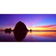 thumbnail image 3 of Leahy, Ike 24x14 Black Modern Framed Museum Art Print Titled - Cannon Beach I, 3 of 5