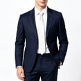 thumbnail image 3 of Men Classic Dress T-Shirt Tie Solid Color Satin Wedding Party Formal Business Attire, 3 of 7