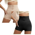 thumbnail image 1 of Ropa Interior Mujer Sin Costuras Pantalones Ajustados De Cintura Alta Para Mujer, Con Hebilla, Para Realce De Cuerpo, Con Relleno De Esponja, De Forma Gruesa, 2 Unidades, 1 of 5