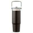thumbnail image 3 of (3 pack) Ozark Trail 30 oz Insulated Tumbler with Swivel Handle, Stainless Steel, Black, 3 of 11