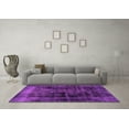thumbnail image 3 of Ahgly Company Indoor Rectangle Persian Purple Bohemian Area Rugs, 8' x 12', 3 of 4