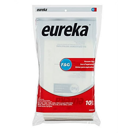 Genuine Compatible with Eureka F&G Vacuum Bag 54924C - 10 bags