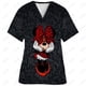 thumbnail image 4 of Uniforme de enfermera de verano con estampado de Mickey Mouse de Disney, ropa de trabajo para dentistas, salones de belleza y tiendas de mascotas, camisetas con cuello en V y bolsillos, 4 of 5
