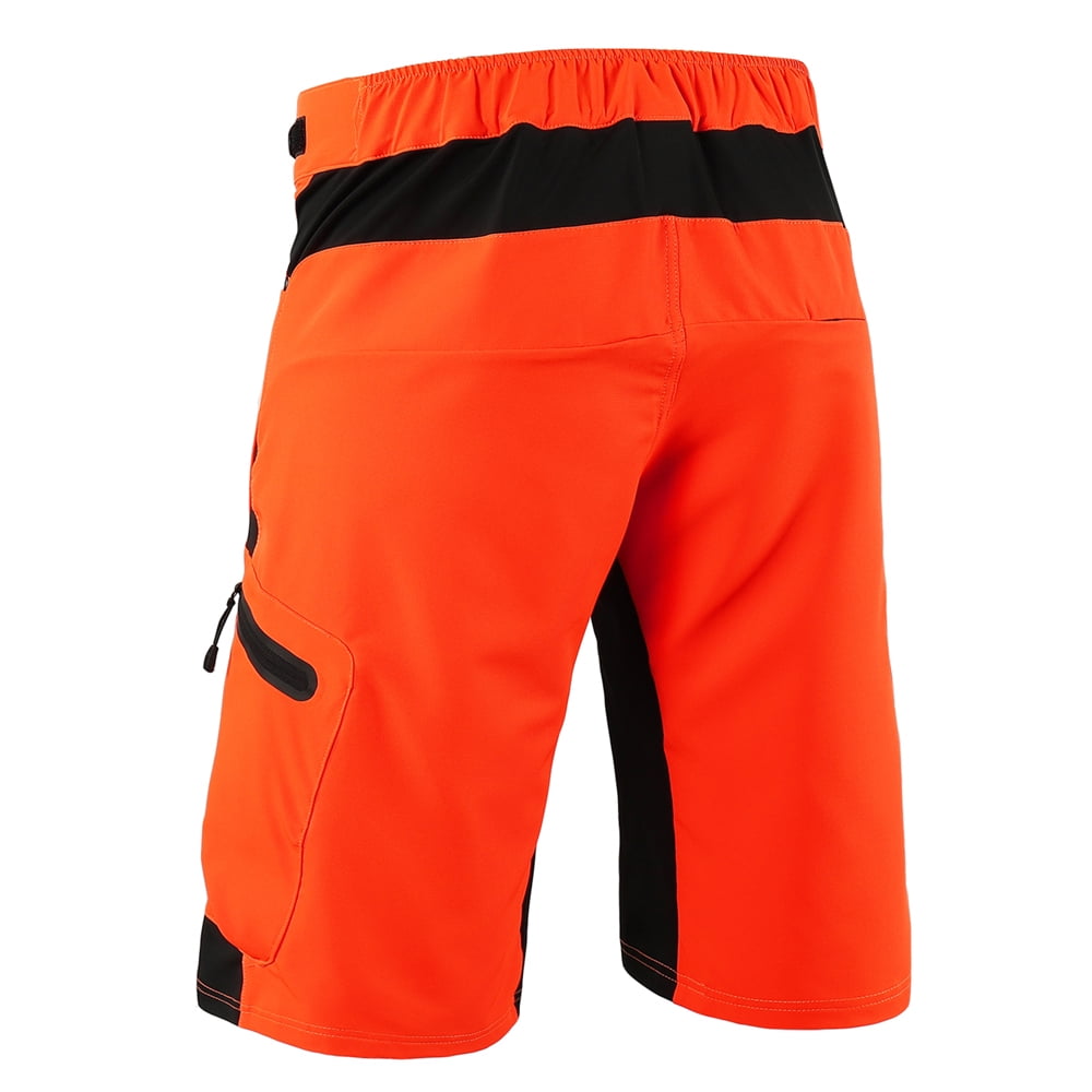 Men/'s Loose Baggy Cycling Shorts MTB Bike Casual Zipped Pocket Short Pants S-XXL