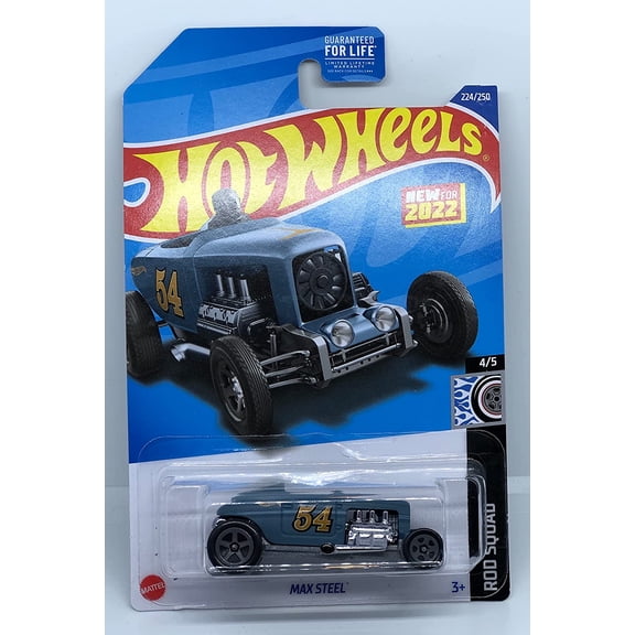 Hot Wheels Max Steel Rod Squad New Model 4/5 224/250