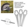 thumbnail image 3 of Cuchilla de repuesto para cortacésped eficiente alta resistencia fácil instalación 6 piezas cuchilla para cortacésped para accesorios de herramientas de jardín ANGGREK  Otros, 3 of 8