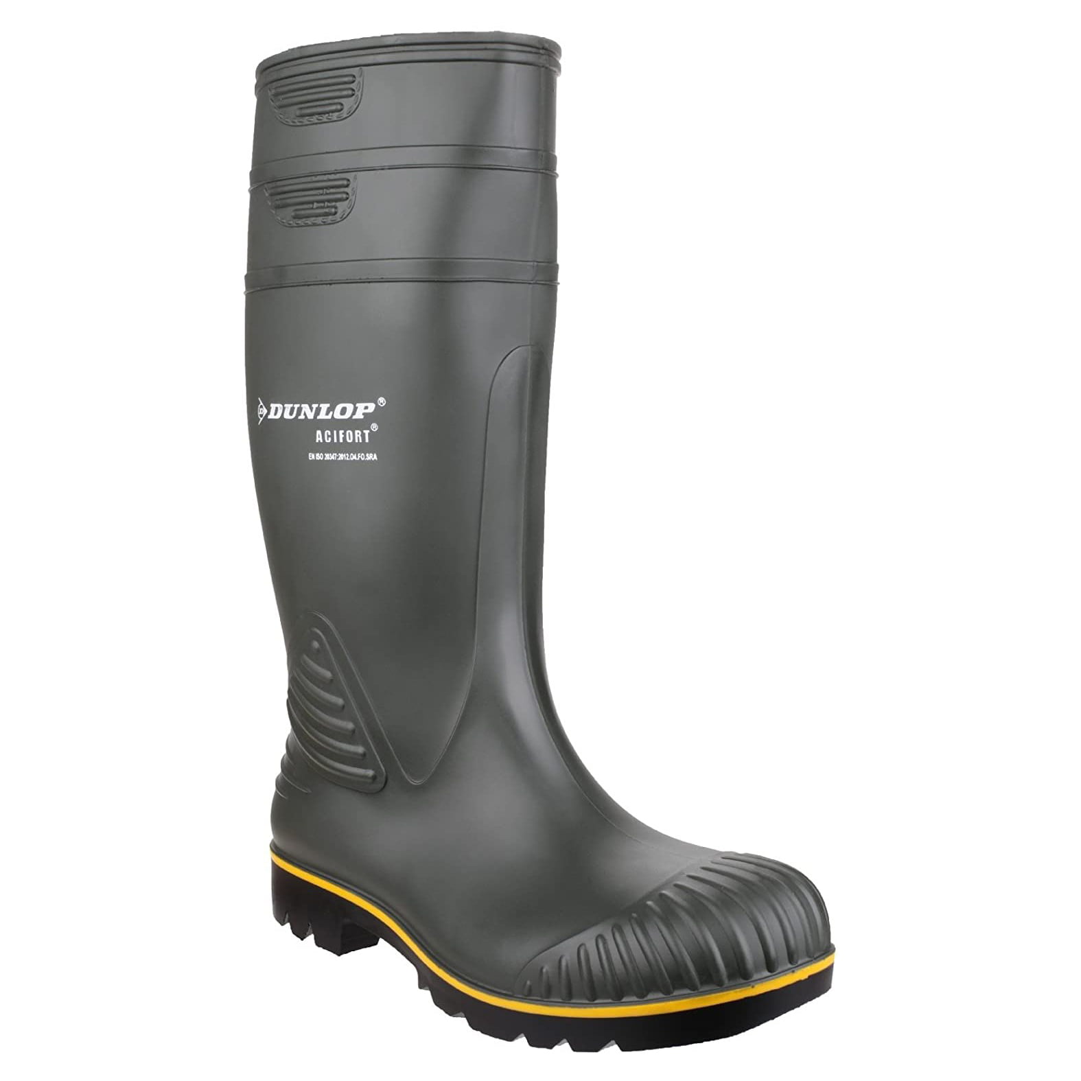 Dunlop Wellingtons Snow Boots Green Black Quality Mens Wellies Rain UK 6-12 