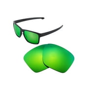 Walleva Emerald Polarized Replacement Lenses for Oakley Sliver XL Sunglasses