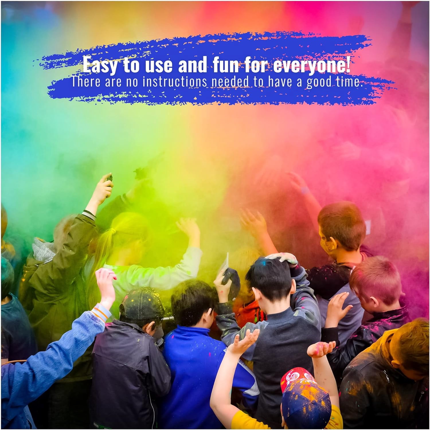 Color Powder Gender Reveal Blue - 25 Pounds - Ideal for Fun Runs, Holi Festivals, Color Wars, and More!