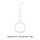 thumbnail image 3 of Extractor de aparatos ortopédicos de plástico Durable Conveniente para herramientas de ortodoncia (Blanco) Ygjytge Cuidado Belleza, 3 of 3