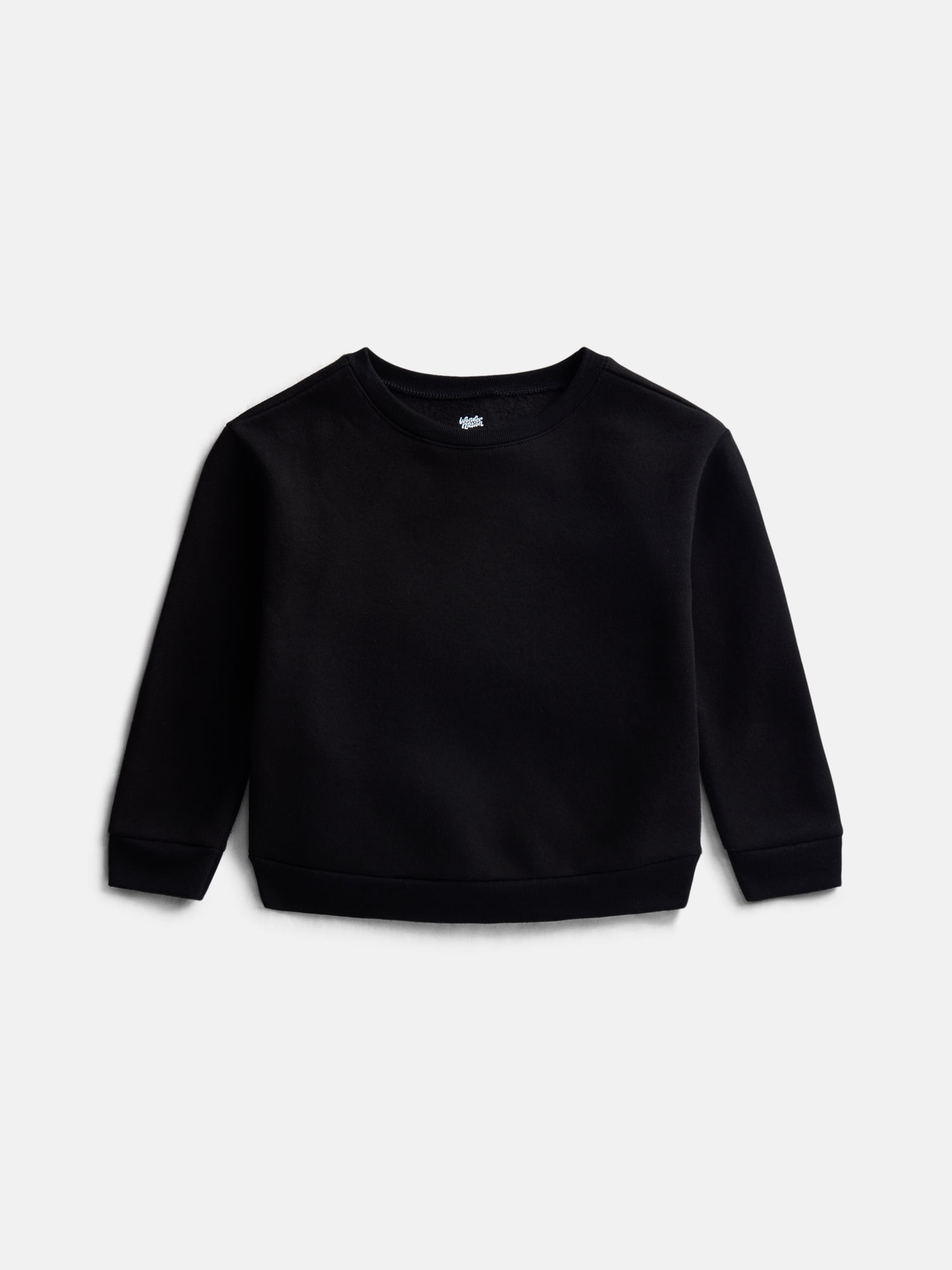 Wonder Nation Baby & Toddler Fleece Crewneck Sweatshirt, Sizes 6M-5T