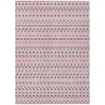 thumbnail image 2 of Addison Rugs Chantille Indoor/Outdoor Transitional Stripes Pink Washable Rectangle Rug, 10' x 14', 2 of 6