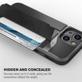 thumbnail image 3 of Vena Étui Portefeuille Compatible avec l'iPhone 13 Mini (5,4"-inch), vCommute (Protection Anti-Chute de Qualité Militaire) Flip, 3 of 5