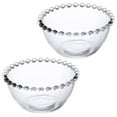 thumbnail image 4 of AURARMLET Set of 2 Round Glass Oatmeal Bowls 8.5x8.5x3.9 cm Clear Glass Cereal Soup Bowls, 4 of 8