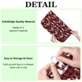 thumbnail image 6 of Red Christmas Plaid Deer and Tree Pattern Dish Drying Mat for Kitchen 1 Pack, Ultra Absorbent Microfiber Dishes Drainer Mats,16x18in(41x46cm), 6 of 6