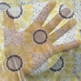 thumbnail image 3 of Yellow Tulle Curtains with Rod Pocket, Colorful Illustration of Sun Flower with Motifs and Patterns Summer Nature Artprint, Sheer Drape for Wedding Party 2 Panels, 7 Sizes, Yellow Grey, by Ambesonne, 3 of 3