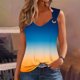 thumbnail image 1 of Puntoco Camisetas sin mangas para mujer Camiseta sin mangas con estampado de mujer Camiseta sin mangas suelta, 1 of 4