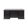 thumbnail image 3 of Modern Wood Desk Office Writing Table Credenza Fully Assembled Black, 3 of 11