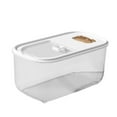thumbnail image 5 of FRCOLOR White Plastic Rice Storage Container for Home Use PET Material Compact Size, 5 of 8