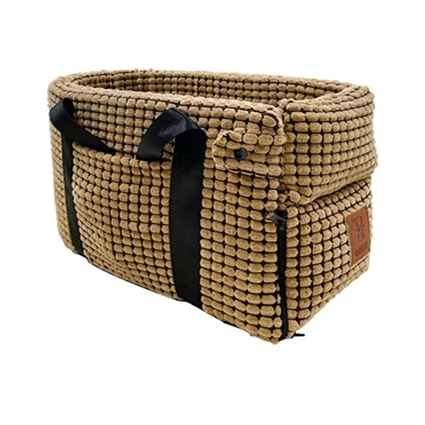 Asiento para perros desmontable portátil para accesorios Amarillo Gloria Asiento de coche de cachorro