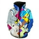thumbnail image 3 of Venta caliente 3D Impresión de arte Cremallera Sudadera con capucha Hombres Patrón geométrico abstracto Niños Sudadera con capucha Harajuku Sudadera con capucha de manga larga, 3 of 5