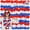 Style C, variant on 2 Rolls Patriotic Tinsel Stars Wire Garlands Red White Blue Tinsel Stars Wire Garland Patriotic 4th of July Party Supplies Metallic Wreath with Stars for for Independence Day, 24.6 ft Each Roll