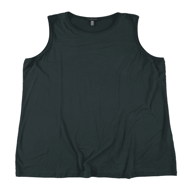Camiseta sin Mangas Larga para Mujer Eileen Fisher Verde XL