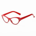 thumbnail image 2 of Vintage Cat Eye Tinted Glasses - Small Frame, Summer Style for Women, 2 of 5