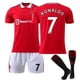 thumbnail image 1 of 2022/23 Nueva camiseta de fútbol para adultos del Manchester United RONALDO 7 Niños 24 (130-140 CM), 1 of 3