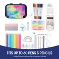 thumbnail image 6 of ZIPIT: Recycled Plastic Pencil Box - Rainbow - Large Capacity Case, Colorful Stationery Organizer, School Supplies-Toys Holder, Snap Close, Kids, 6 of 9