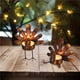 thumbnail image 5 of Naiovety 6 portavelas de pavo de Metal para decoración de de fiesta de Acción de Gracias Kits de decoración para fiestas Naiovety HA036826-00, 5 of 6