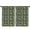 Pixel Green Camo, variant on Blackout Kids Curtains,Pixel Green Camo Digital Pattern Childrens Insulated Curtains Set Of 2,Bedroom Essentials,Toddler Room Decor 42"x63"