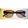 thumbnail image 2 of John Varvatos Plastic Men's Tortoise Soft Rectangle Sunglasses, Black, 2 of 12