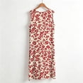 thumbnail image 5 of Juesizh Nightgowns for Women Plus Size Round Neck Loungewear Comfy Loose Casual Print Sleeveless Sleepwear, S-5XL, 5 of 6
