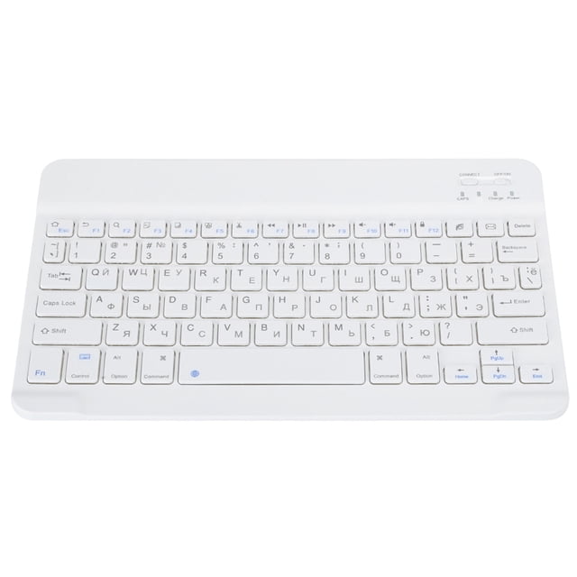 Teclado inalámbrico, teclado ultrafino de 10 pulgadas, teclado árabe, teclado ruso, creado con maestría