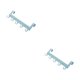 thumbnail image 4 of Gancho para colgar en la pared Yuarrent sin perforaciones color Blanco, 4 of 6